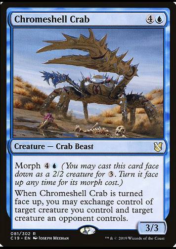 Chromeshell Crab (Chrompanzerkrabbe)